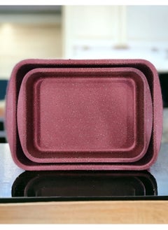 FAST Tray set Turkish 2 pieces 3.5L and 4.8L - red  - Image 2
