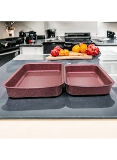 FAST Tray set Turkish 2 pieces 3.5L and 4.8L - red  - Image 1
