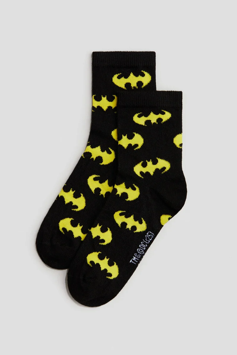 H&M 5-pack patterned socks