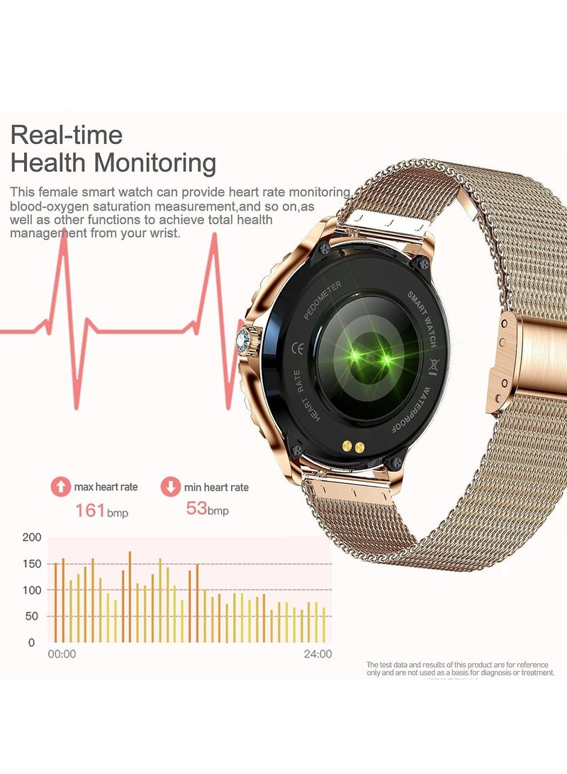 RollsTimi  Women's Smartwatch 1.3 Inch Sports SmartWatch with Bluetooth Calling Fitness Tracker Sleep Heart Rate Monitor Smart Watch for Android iOS Pedometer  - Image 5