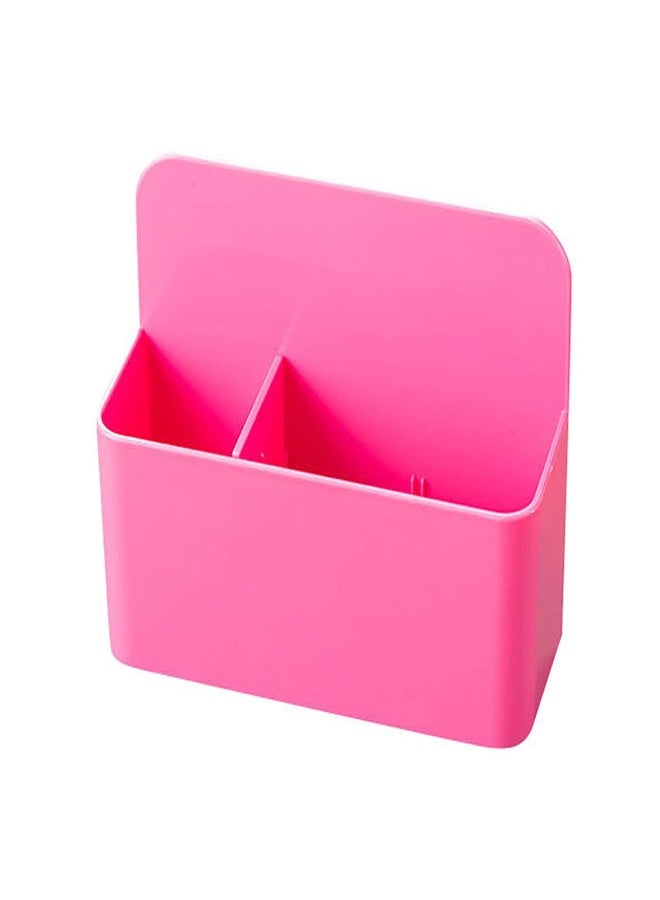 NILSTOREY Magnetic Pencil Holder for Locker, Magnet Dry Pen Marker Holder Organizer Storage for Whiteboards/Fridge/Refrigerator/School Locker/Office (Hot Pink) - Image 1
