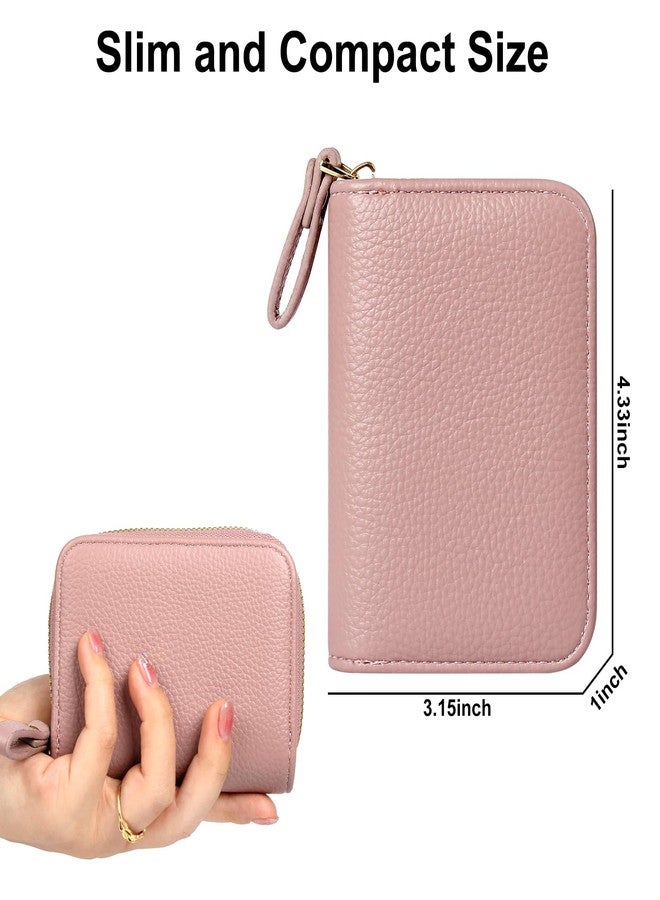 EcoVision Credit Card Holder RFID Card Case Wallet, Small Accordion Zipper Card Case Holder, Card Organizer Case for Women Men - Image 4