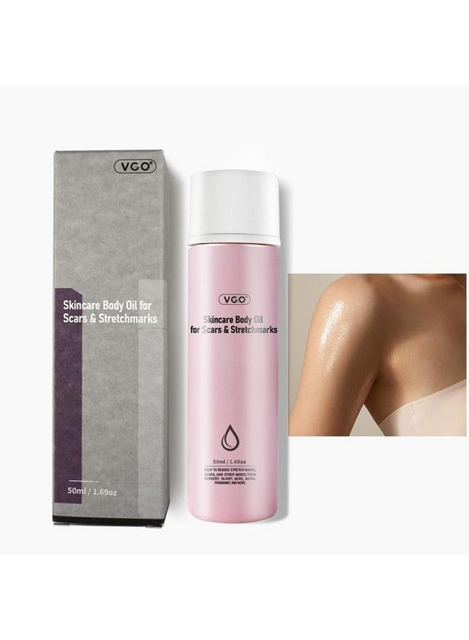 VGO Skincare Body Oil for women, Vitamin E Oil for Scars Away, Stretch Mark Oil for All Skin Types, 50ml / 1.69oz - Image 1