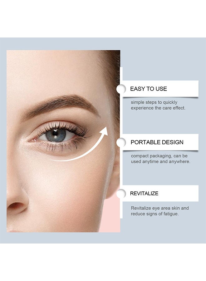 EELHOE Eye Gel Patch, Under Eye Patches with Caffeine and Hyaluronic Acid, Effective Removal Dark Circles, Puffiness & Eye Bag, Brightening Hydrating Anti-Wrinkle & Cooling 60 Pieces - Image 2