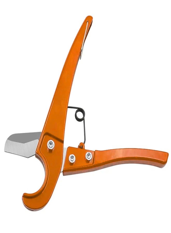 Inditrust DM PVC Pipe Cutter 32 mm Efficiently Cuts Pvc and Rubber Hoses Cutter Orange - Image 1