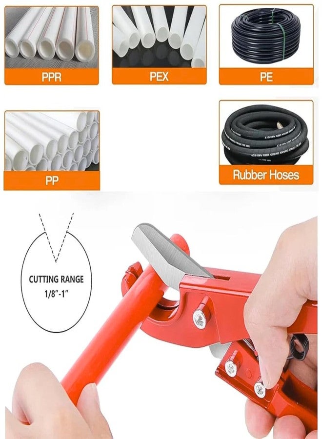 Inditrust DM PVC Pipe Cutter 32 mm Efficiently Cuts Pvc and Rubber Hoses Cutter Orange - Image 5