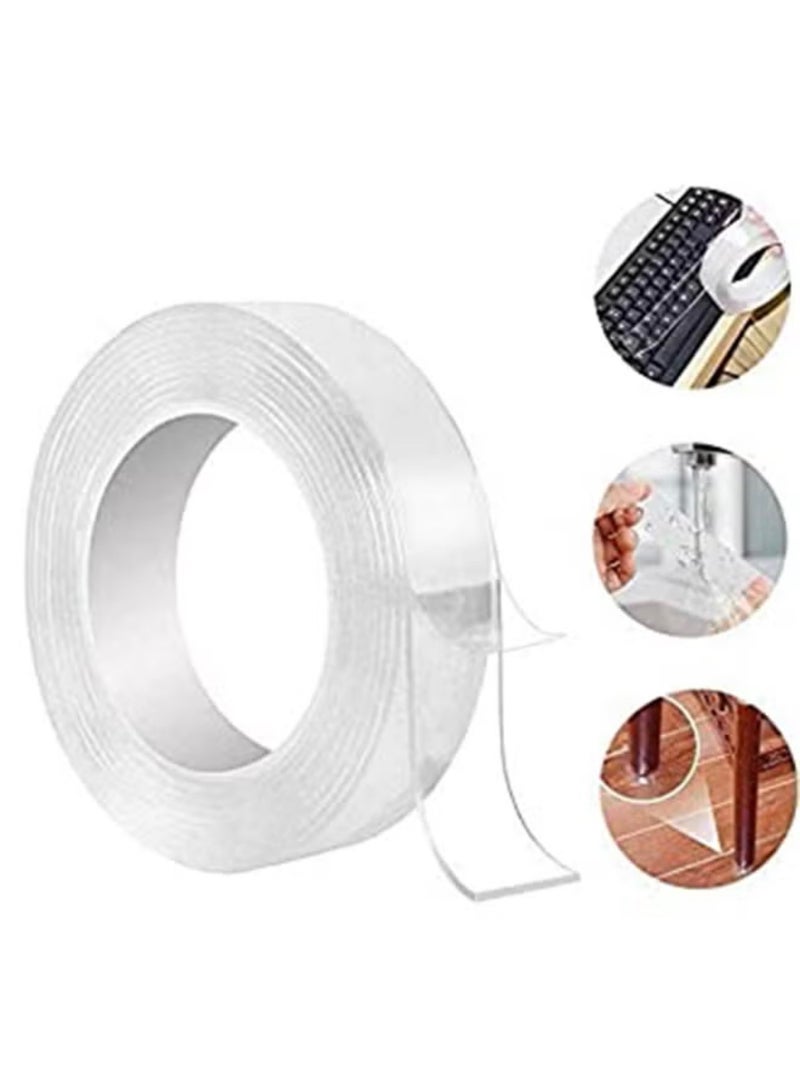 Double Face Transparent Adhesive Tape – 3 Meters - Image 1