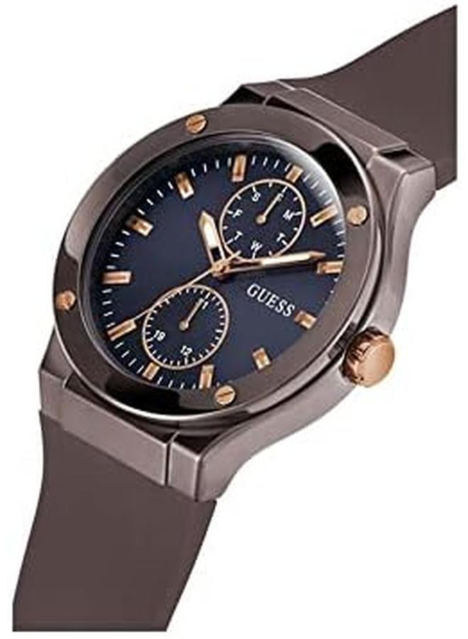 GUESS Jet Collection Analog Blue Dial Men's Watch Gw0491G2 Blue Strap - Image 2