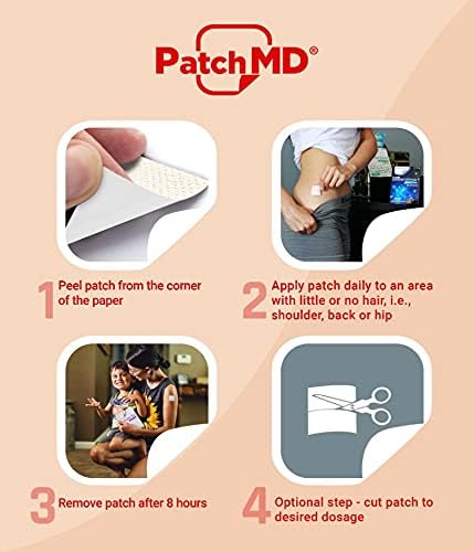 PatchMD Vitamin C Plus 30 Daily Topical Patches 100 Natural Vegan Allergy Filler Free High Absorption More bioavailable Suitable for Sensitive stomachs bariatric - Image 2