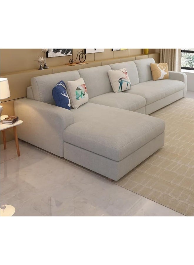 Generic Modern Sofa Set Nordic Style For Your Living Room Fabric (Right)  - Image 1