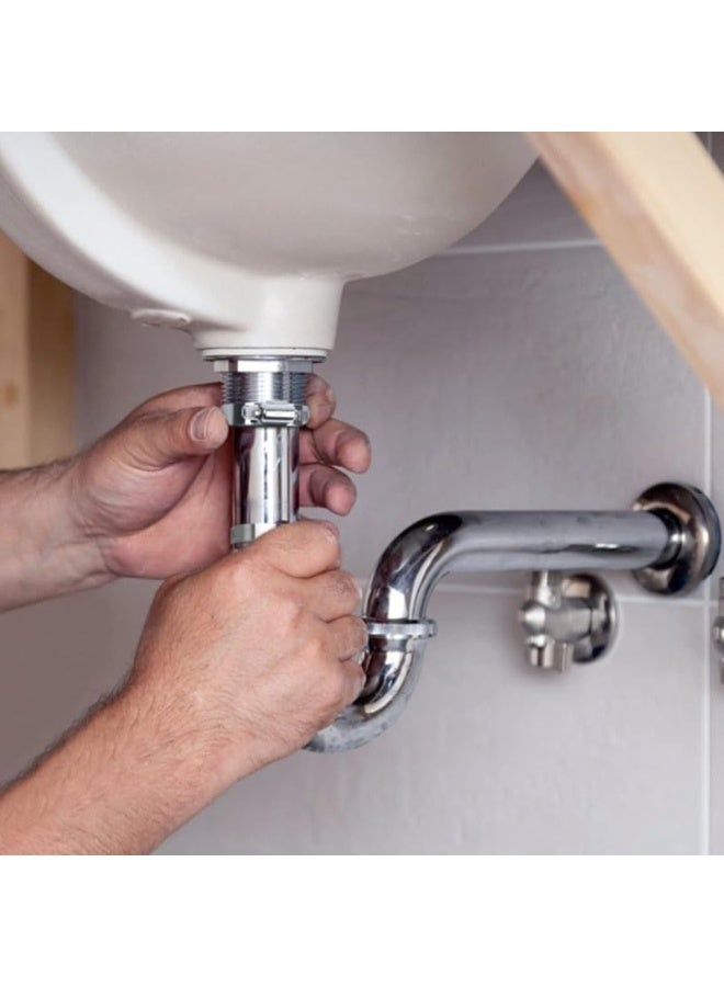 مشابك الخرطوم 10 قطع 10-16 مم مشابك خرطوم قابلة للتعديل مشابك أنابيب 304 أنابيب دفع دودة من الفولاذ المقاوم للصدأ لأنابيب الغاز المنزلية أنابيب الماء - Image 4