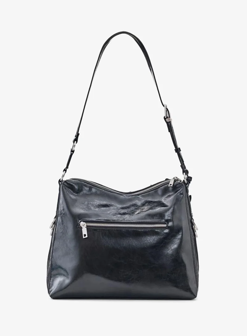 Desigual Black Large faux leather bag for Women | Best Price UAE