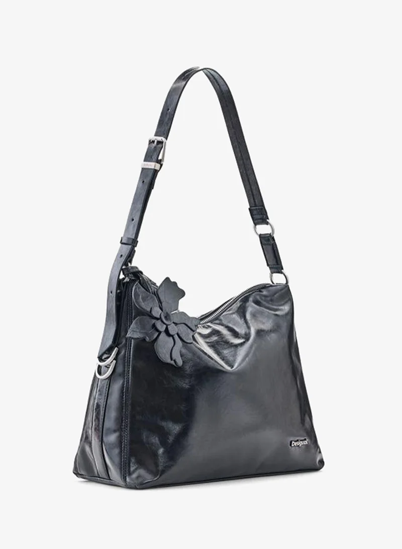 Desigual Black Large faux leather bag for Women | Best Price UAE