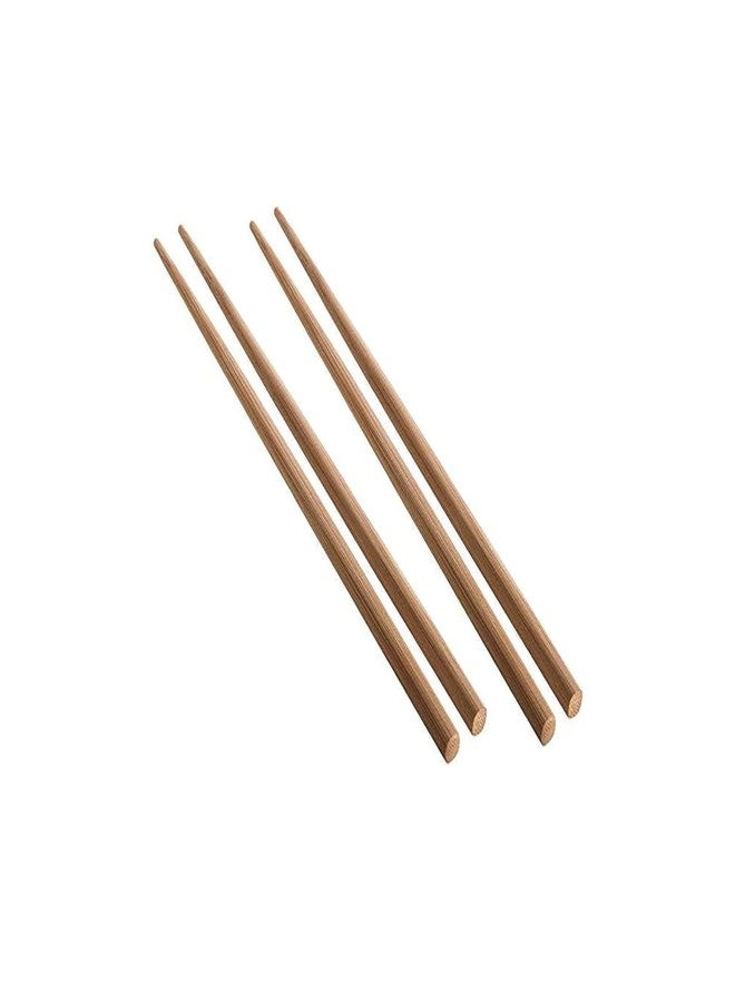 ProKitchen.Homes Prokitchen Wooden Chopsticks, Reusable Chopstick Set, Lightweight, Durable, and Easy to Use, Chopsticks for Sushi, Noodles, Fried Rice (10 Piece Brown Set) - Image 2