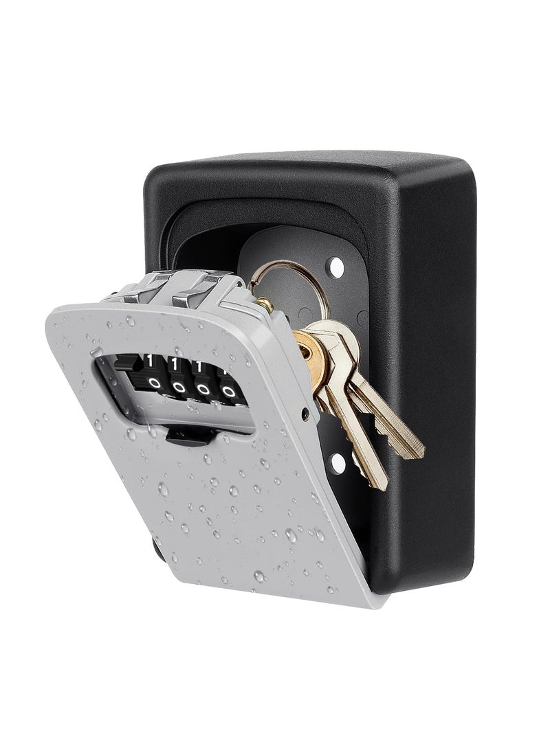 Khakhi - Khakhi Multipropose Key Safe BoxCombination Key Safe Lock Box Outdoor Storage Box with Numeric Code Combination Password Security Lock for Home Best Product - Image 1