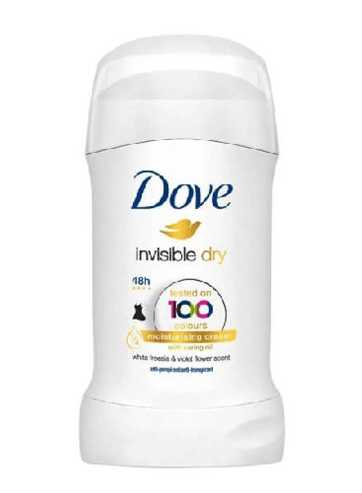 Dove Invisible Dry Antiperspirant Deodorant Stick For Women 48 Hours 40 g