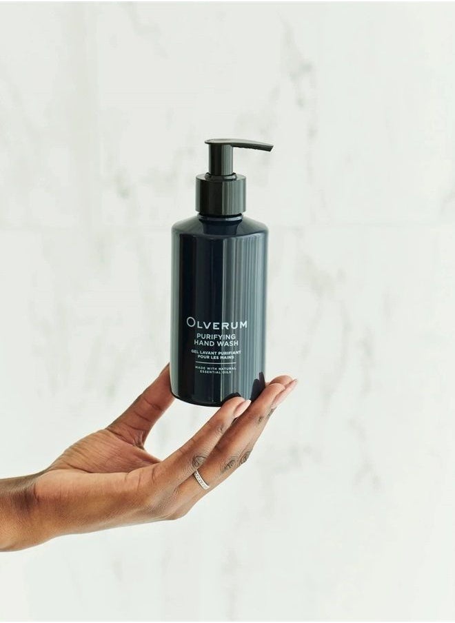 OLVERUM - Natural Purifying Hand Wash | Clean, Vegan Skin Care (8.5 fl oz | 250 ml) - Image 1