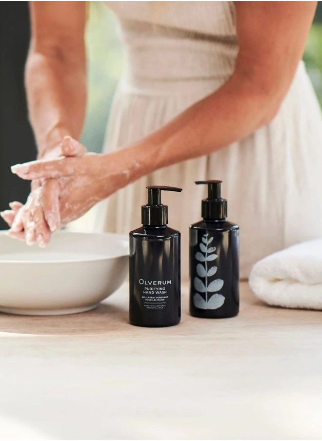 OLVERUM - Natural Purifying Hand Wash | Clean, Vegan Skin Care (8.5 fl oz | 250 ml) - Image 1