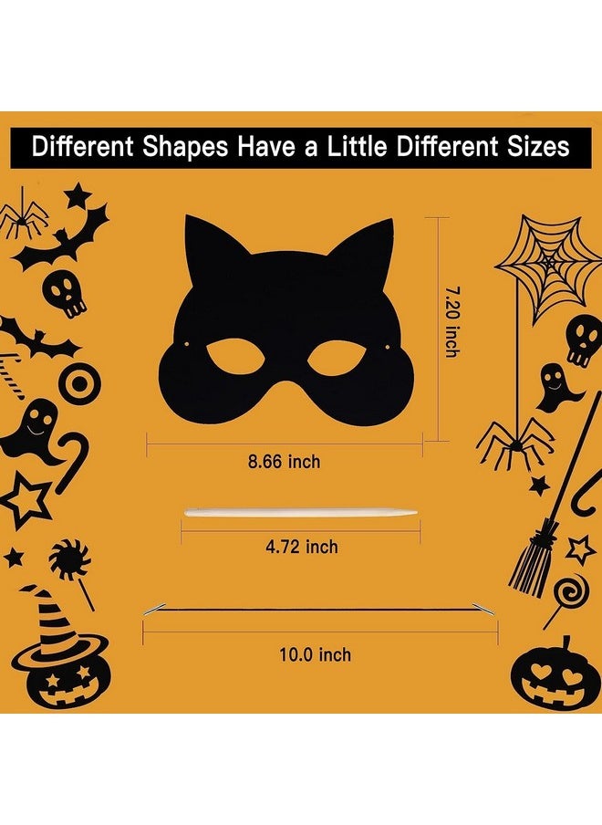 36Pcs Halloween Rainbow Scratch Mask, Art Craft Kit For Kids Birthday Cosplay Classroom Decoration, Magic Scratch Paper Halloween Party Favor Supplies Bat Witch Pumpkin Zombie Pirate Skull - pzsku/Z16AC744AD9812EB93C1BZ/45/_/1734348032/3778d9f3-9cb9-44d7-a196-1700a9acab44