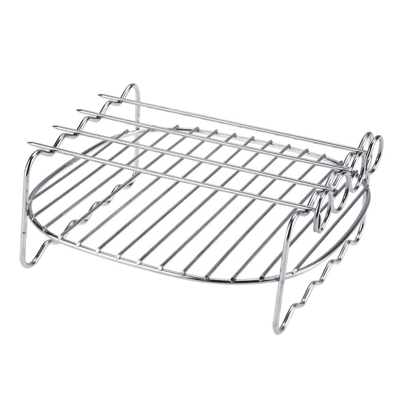 Replacement BBQ Rack Double Layer Skewers Baking Tray For Philips Air Fryer - Image 5
