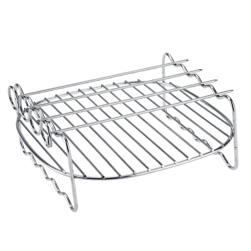 Replacement BBQ Rack Double Layer Skewers Baking Tray For Philips Air Fryer - Image 2