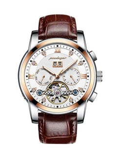 Automatic mechanical Leather watch For Man - 414036 - pzsku/Z16AC9F563808F5634D35Z/45/_/1733427647/347d36f6-d2fb-4a30-83c6-755f54abcb82