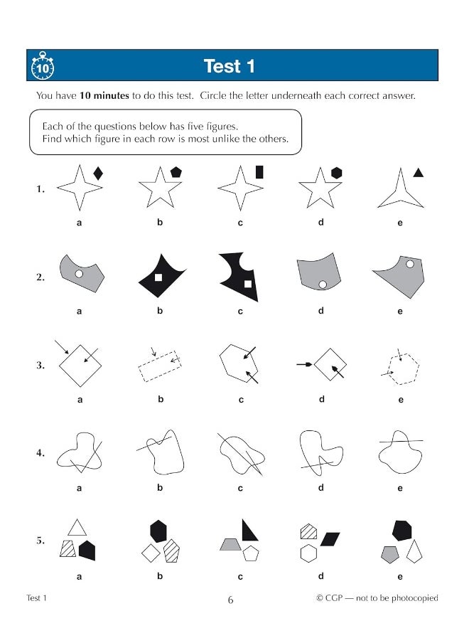 11+ GL 10-Minute Tests: Non-Verbal Reasoning - Ages 10-11 (with Online Edition)  - Image 4