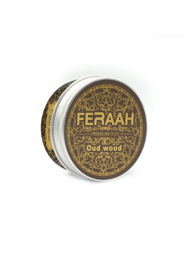 تمثال أرنب فضي مزخرف + معطر جو للسيارة برائحة خشب العود من فيرار | جل عضوي، رائحة تدوم طويلاً، مجموعة ديكور مثالية للمنزل والمكتب ولوحة قيادة السيارة - Image 2