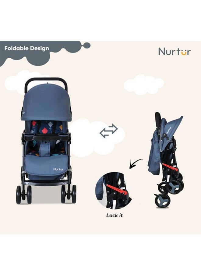 Ryder Light Weight Baby Stroller With Storage Basket, Detachable Food Tray - pzsku/Z16ACC928211042C7D314Z/45/_/1693306986/b3b8360d-f768-4334-a7a1-0f9ad0cd8d75