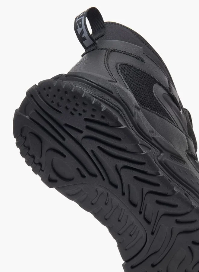 Kappa Mens Panelled Boots with Cord Lock Closure