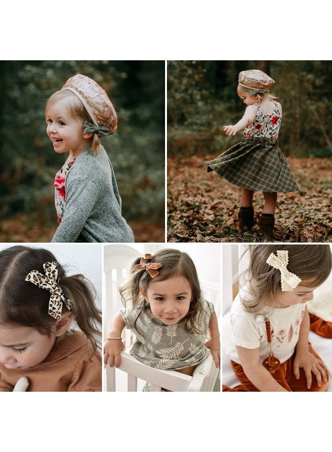 JoCoDesigns Baby Girl Hair Bow Clips Barrettes, Assorted Hair Accessories Alligator Clip for Little Girls Toddler Kids Teens Small - Image 2