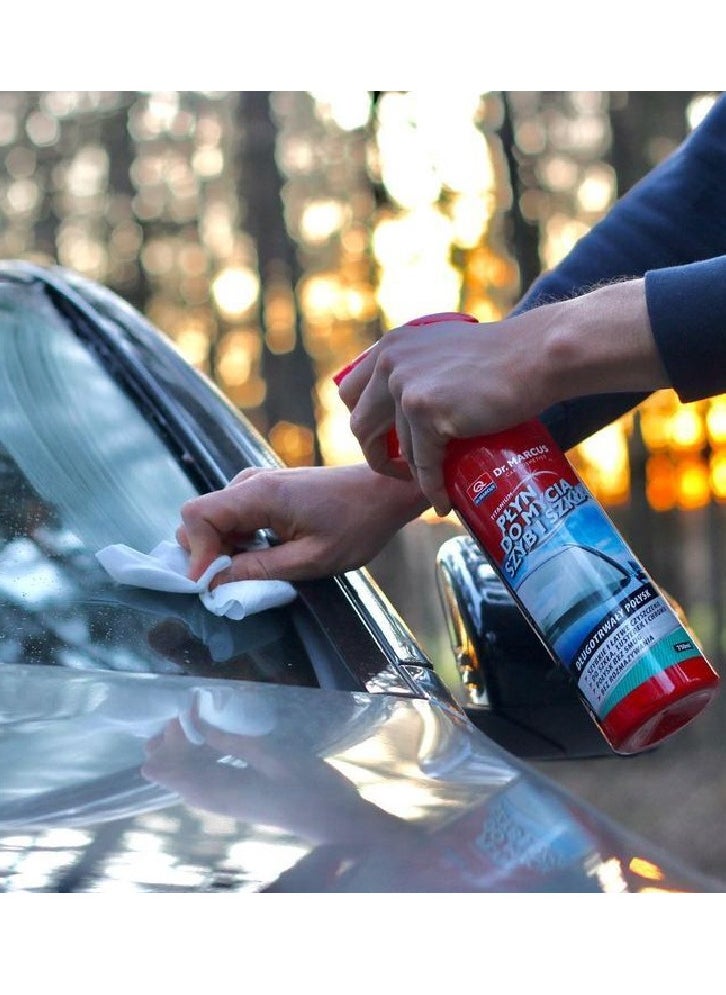 Dr.MARCUS Car Glass Cleaner With An Effective Formula To Eliminate And Remove Dirt And Dust And Add A Unique Shine, Large Bottle Of 750 Ml  - Image 3