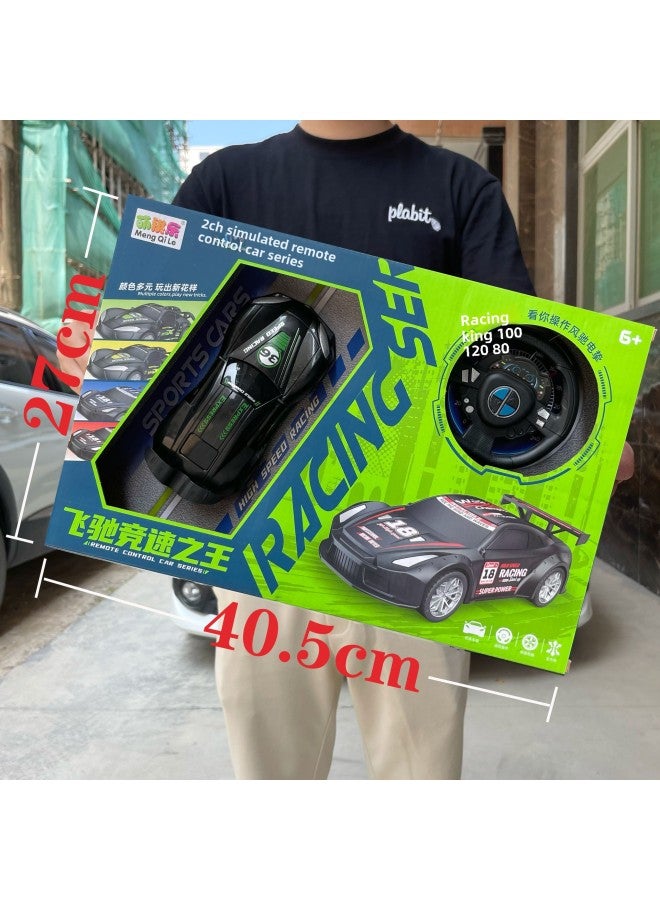 Children's Two-way Simulation Wireless Electric Remote Control Racing Model Boy Toy Organization Enrollment Large Gift Box Wholesale-Color:9 922-0.15kg Pass-through Remote Control Car [random Two Colors]  - Image 1