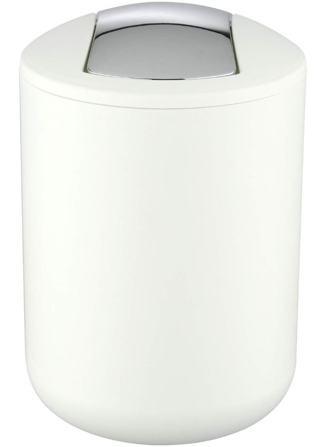 Wenko Wenko Brasil Swing Cover Bin, White, 2 L  - Image 2