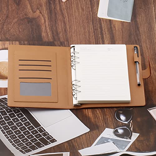 LBWCER Boss Appreciation Gift Mentor Notebook Great Leaders Notebook Leader Supervisor PM Mentor Retirement Gift Coworker Farewell Leather Journal Notebooks (Great S) - Image 3