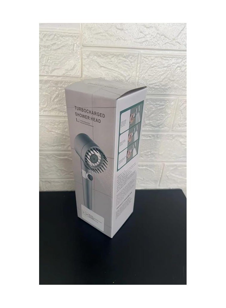 رأس دش عالي الضغط، رأس دش موفر للمياه مع خرطوم دش بطول 1.45 متر وحامل دش، حمام قابل للتعديل بثلاثة أوضاع، رأس دش مضاد للتكلسات مع زر إيقاف المياه - Image 2