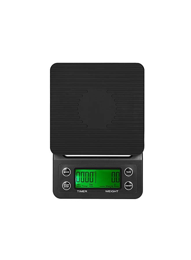 Decdeal Coffee Drip Scale Accurate Electric Kitchen Scale with Large Clear LCD Display Coffee Scale with Timer and Tare Function - Image 4
