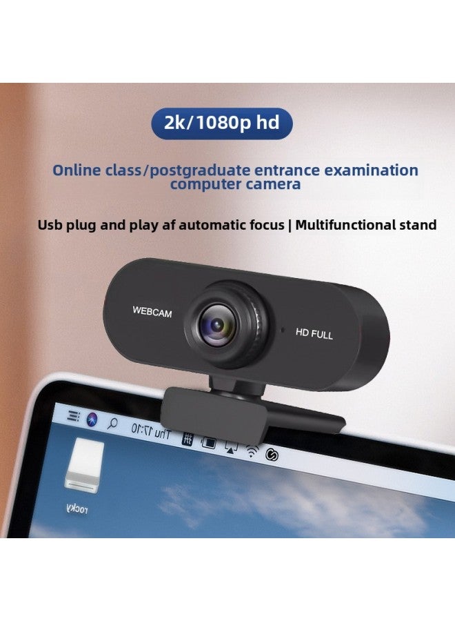 Computer Camera 1080Pusb Camera Video Conference Special Driver-Free Webcam For Postgraduate Entrance Examination Class-Color:A13 HD (1080P) Multi-function Bracket/USB Socket Driver-free Plug And Play  - Image 4