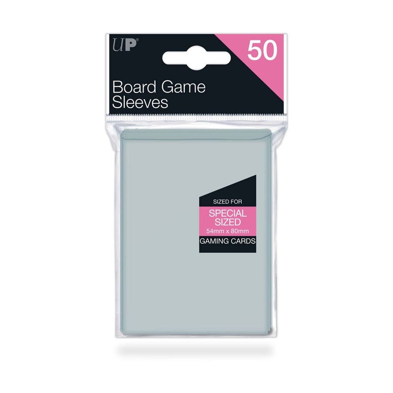 Ultra Pro 54mm X 80mm Board Game Sleeves 50ct for Catan Clear - Image 2