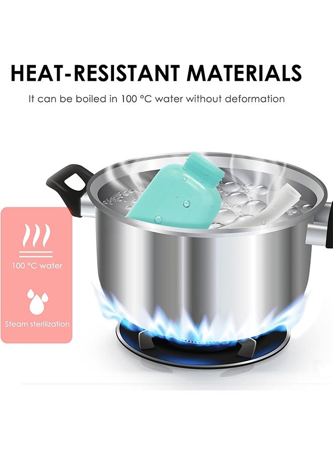 JS Portable Bidet Sprayer Travel Shattaf for Toilet Personal Hygiene Cleaning, Soothing Postpartum Care, Baby Care Travel Bidet with Hand Held Bidet Bottle, 500ml (Green Color) - Image 5