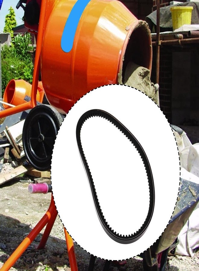 Create idea 2pcs Mixer Cogged Drive Belt AX23.5 Inner Length 600 mm Width 13 mm Compatible with Belle MiniMix Cement Mixer 140/150 Pre1999 - Image 3