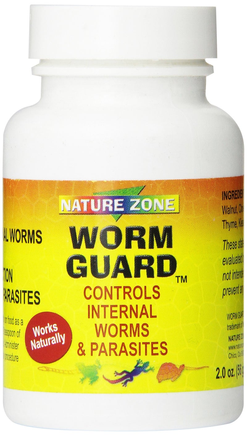 Nature Zone SNZ59321 Reptile Worm Guard Powder, 2-Ounce - Image 1