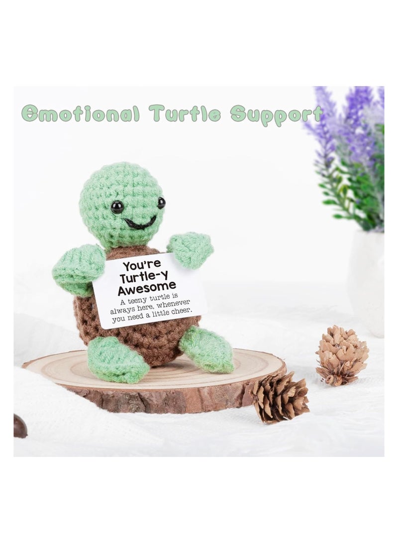 general Mini funny positive gifts, small handmade crochet animal cute items, ladies men's birthday gifts, emotionally inspiring decorations - Image 3