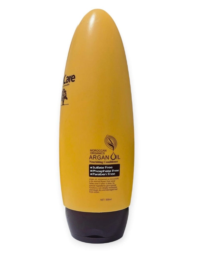 MaxCare Organic Moroccan Argan Oil  shampoo And Conditione - Image 5