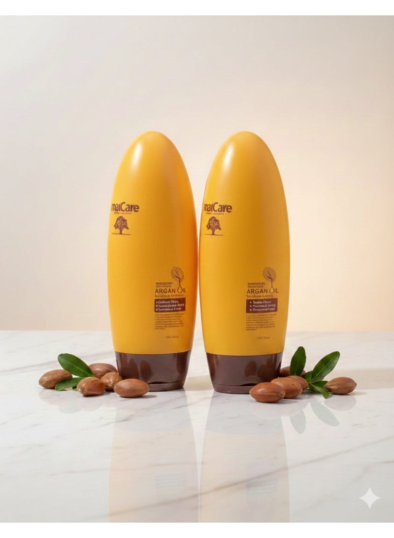 MaxCare Organic Moroccan Argan Oil  shampoo And Conditione - Image 2