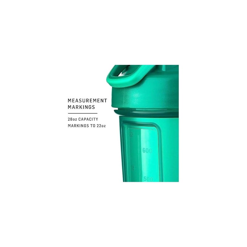 BlenderBottle Classic V2 Shaker Bottle Perfect for Protein Shakes and Pre Workout, 28-Ounce, Forest - Image 4