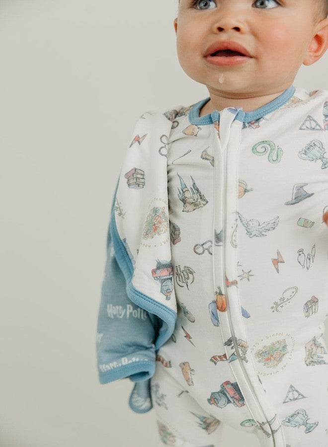 Copper Pearl Baby Security Blanket Set of 2 - Portable Size for Self-Soothing On-The-Go, Ideal Baby Blankets for Boys and Girls, Ultra-Soft, and Gift-Ready Loveys - Wizarding World™ - Image 4