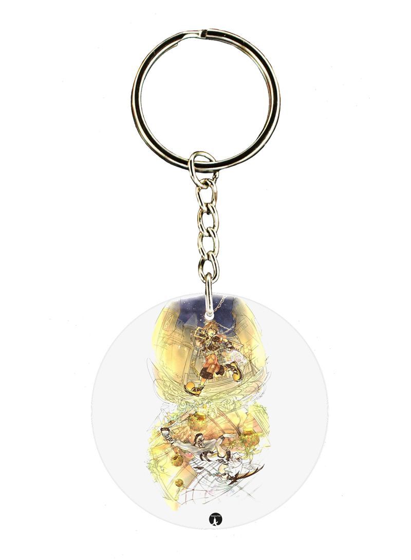 The Video Game Kingdom Hearts Printed Keychain