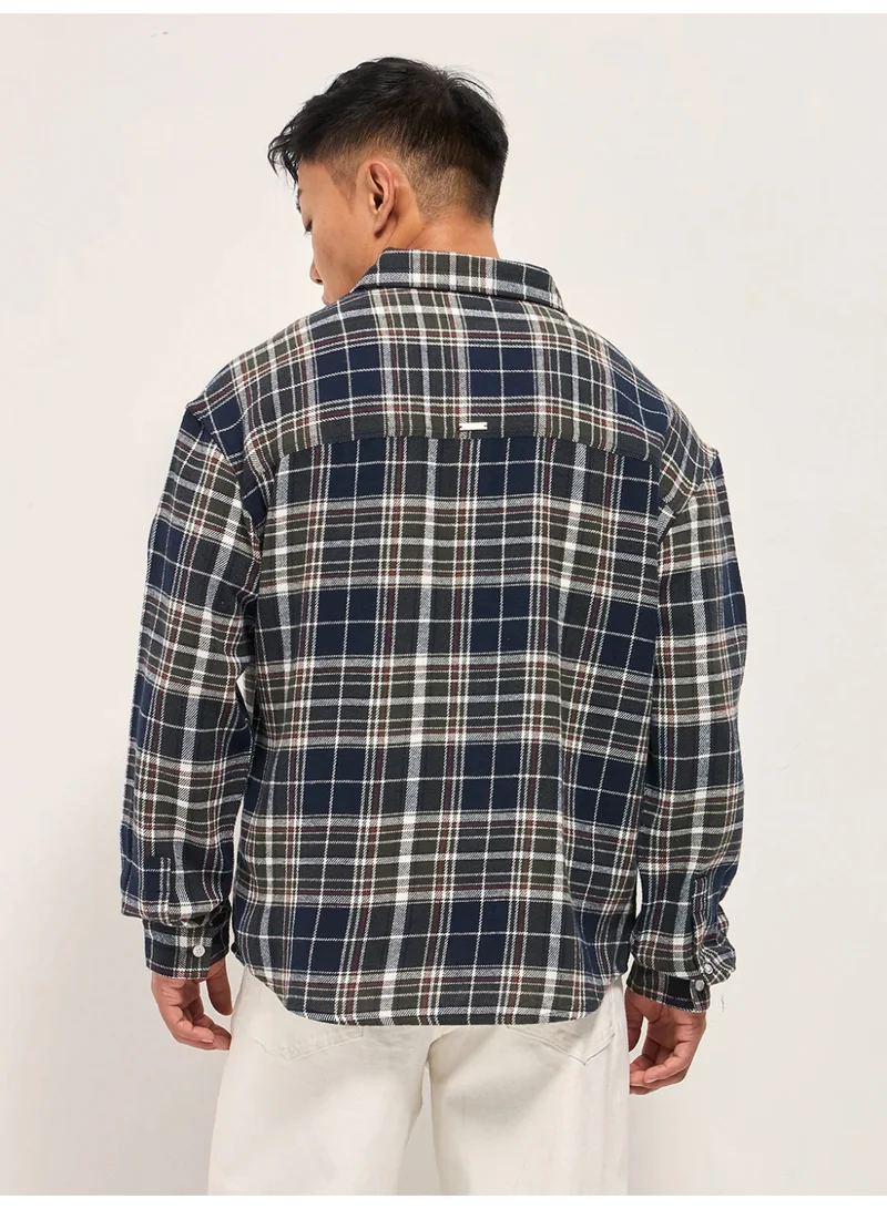 The Bear House  Men’s Trendy Shacket for All Seasons | Casual Overshirt Jacket for Men | Versatile Outerwear Layer for Office, Streetwear & Travel | Modern Smart Look for Everyday Outfits for Men | Best Price UAE