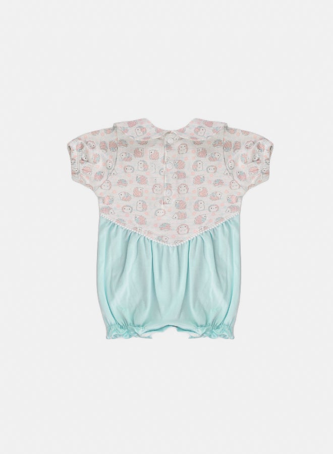 Junior Baby Girls Printed Romper  - Image 2